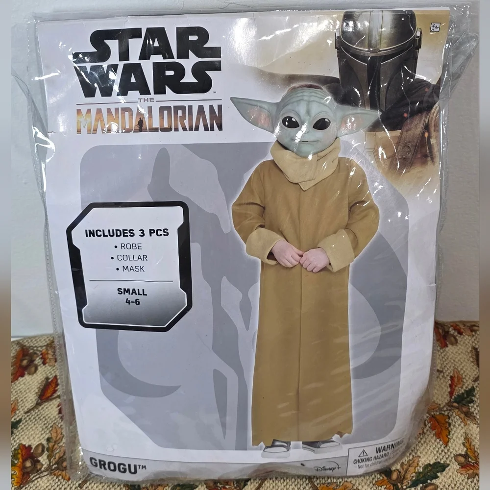 Star Wars The Mandalorian Grogu Kids Costume - Picture 1 of 9